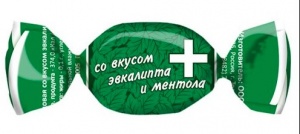 Кар.Со вкус.Эвкалипта и Ментола 0,5кг*8 Сласти